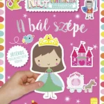 Végkiárusítás A bál szépe - Nagy matricák a kis kezekbe