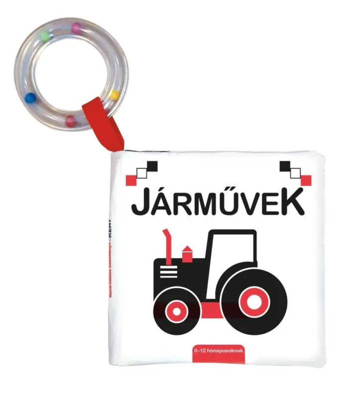 Akció JÁRMŰVEK - KONTRASZTOS BABAKÖNYV