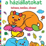 Olcsó SZERETEM A HÁZIÁLLATOKAT SZÍNEZZ, BETŰZZ, JÁTSSZ!